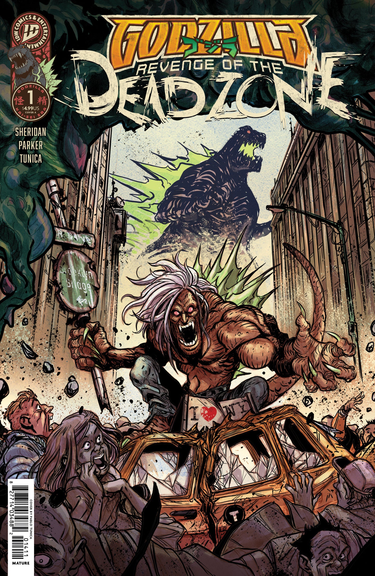 Godzilla: Revenge Of The Deadzone [Kai Sei Era] #1 Cover A (Tunica)