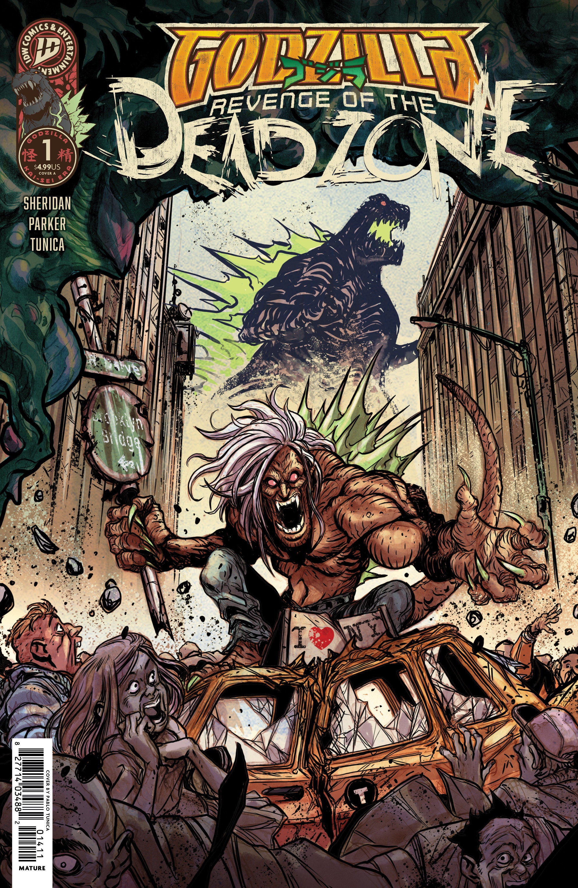 Godzilla: Revenge Of The Deadzone [Kai Sei Era] #1 Cover A (Tunica)