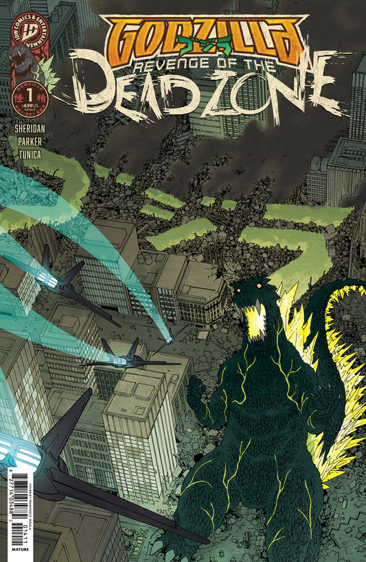Godzilla: Revenge Of The Deadzone [Kai Sei Era] #1 Variant D (Morazzo Idw Goes Dark Variant)