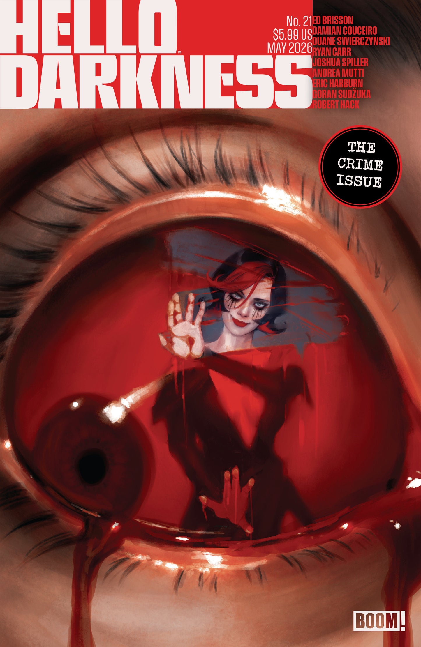 Hello Darkness #21 F Foc Reveal Variant (Dressed, Tba)