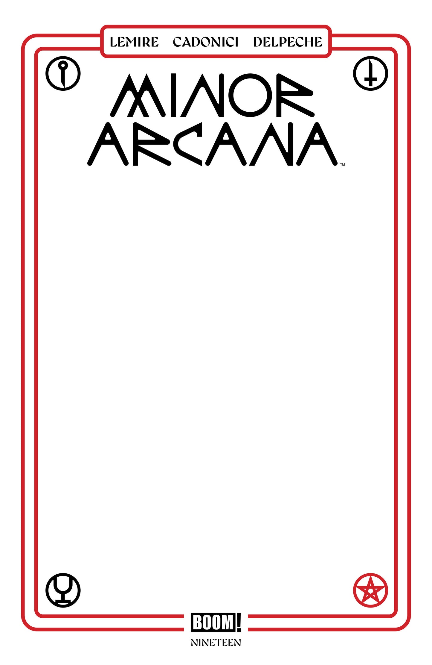 Minor Arcana #19 C Blank Sketch Variant