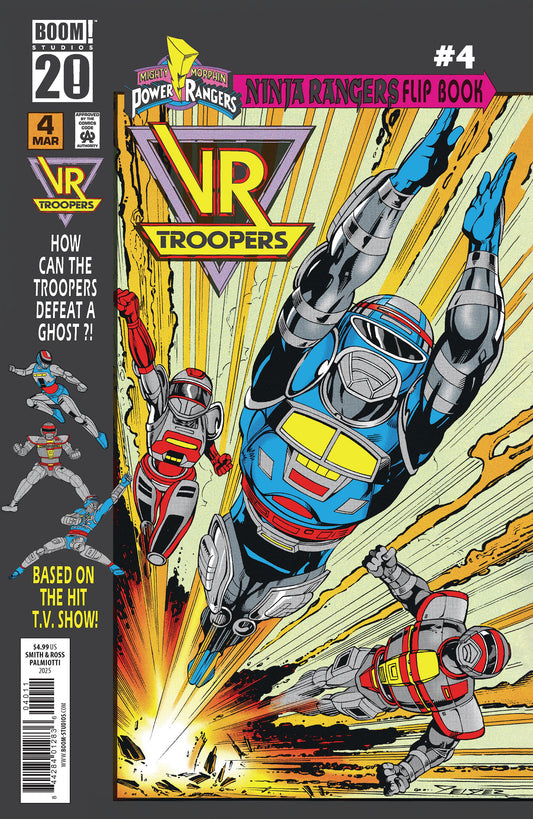 Vr Troopers/Power Rangers Flipbook Facsimile Edition #4 A Main (Dressed, Smith)