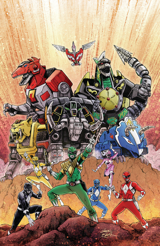 Mighty Morphin Power Rangers: Zord Quest #1 A Main (Dressed, Smith)