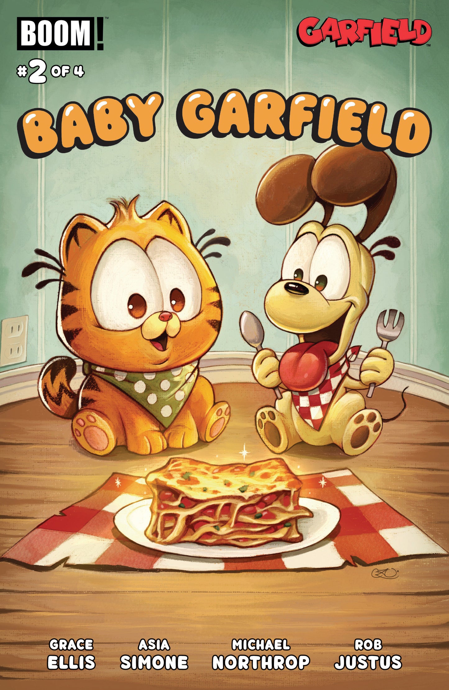 Baby Garfield #2 B Variant (Dressed, Zullo Uminga)