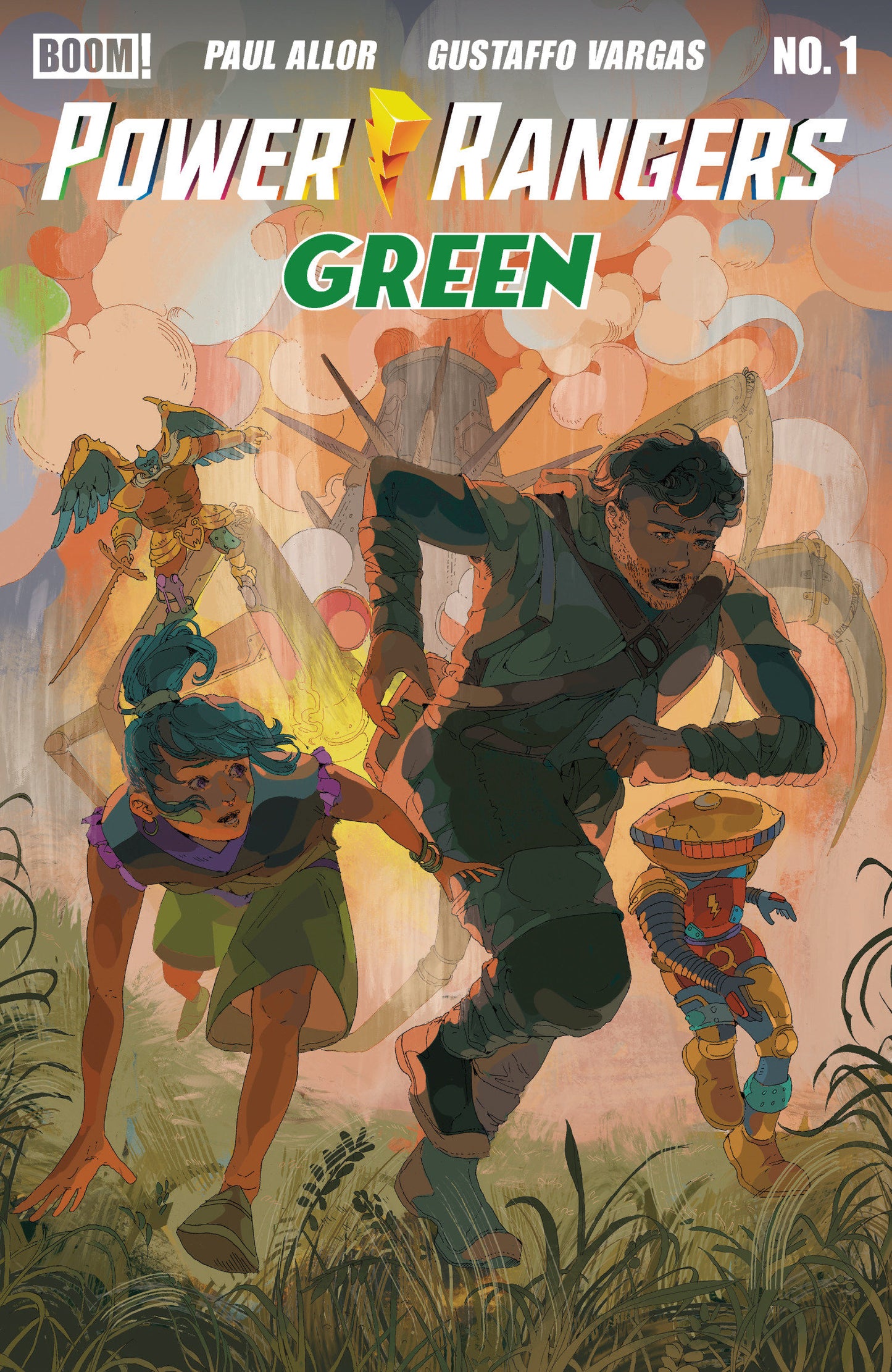 Power Rangers Green #1 M Foc Reveal Variant (Dressed, Tba)