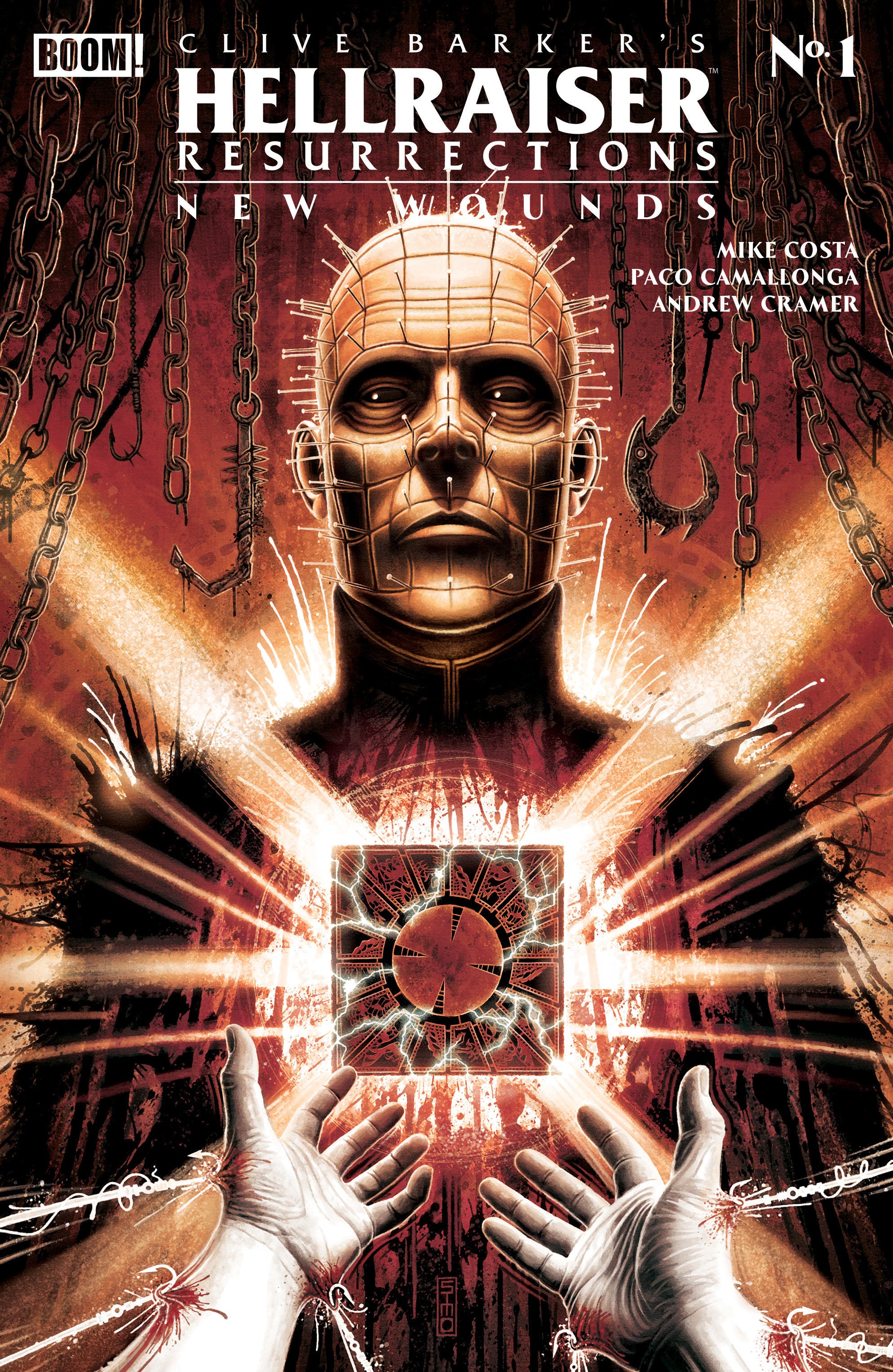Hellraiser: Resurrections   New Wounds #1 A Main (Dressed, Simpson)