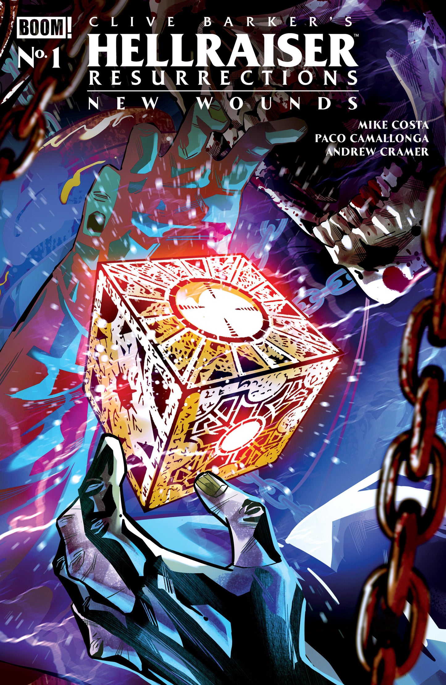 Hellraiser: Resurrections   New Wounds #1 B Variant (Dressed, Sabbatini)
