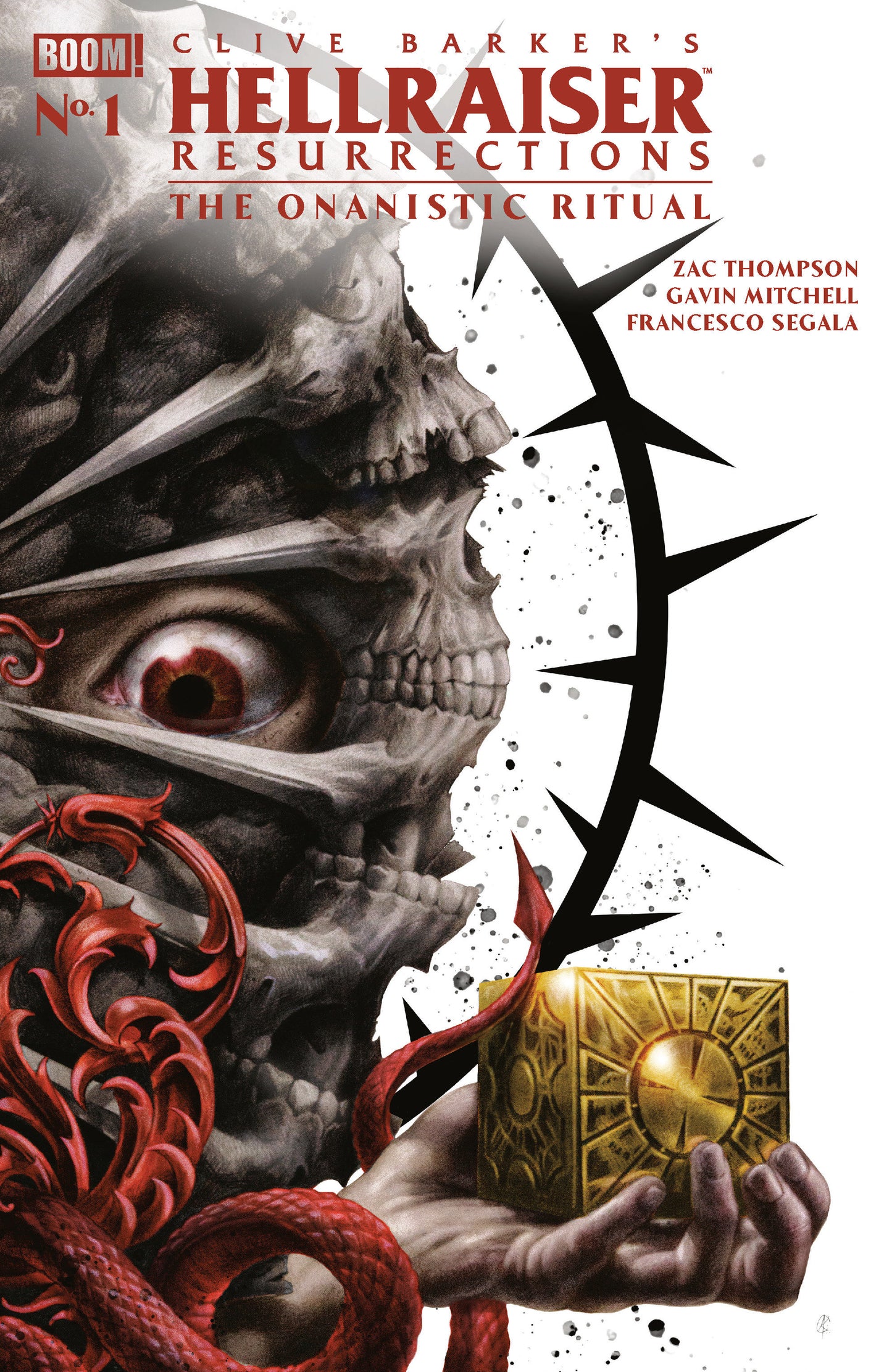 Hellraiser: Resurrections   The Onanistic Ritual #1 G Foc Reveal Variant (Dressed, Tba)