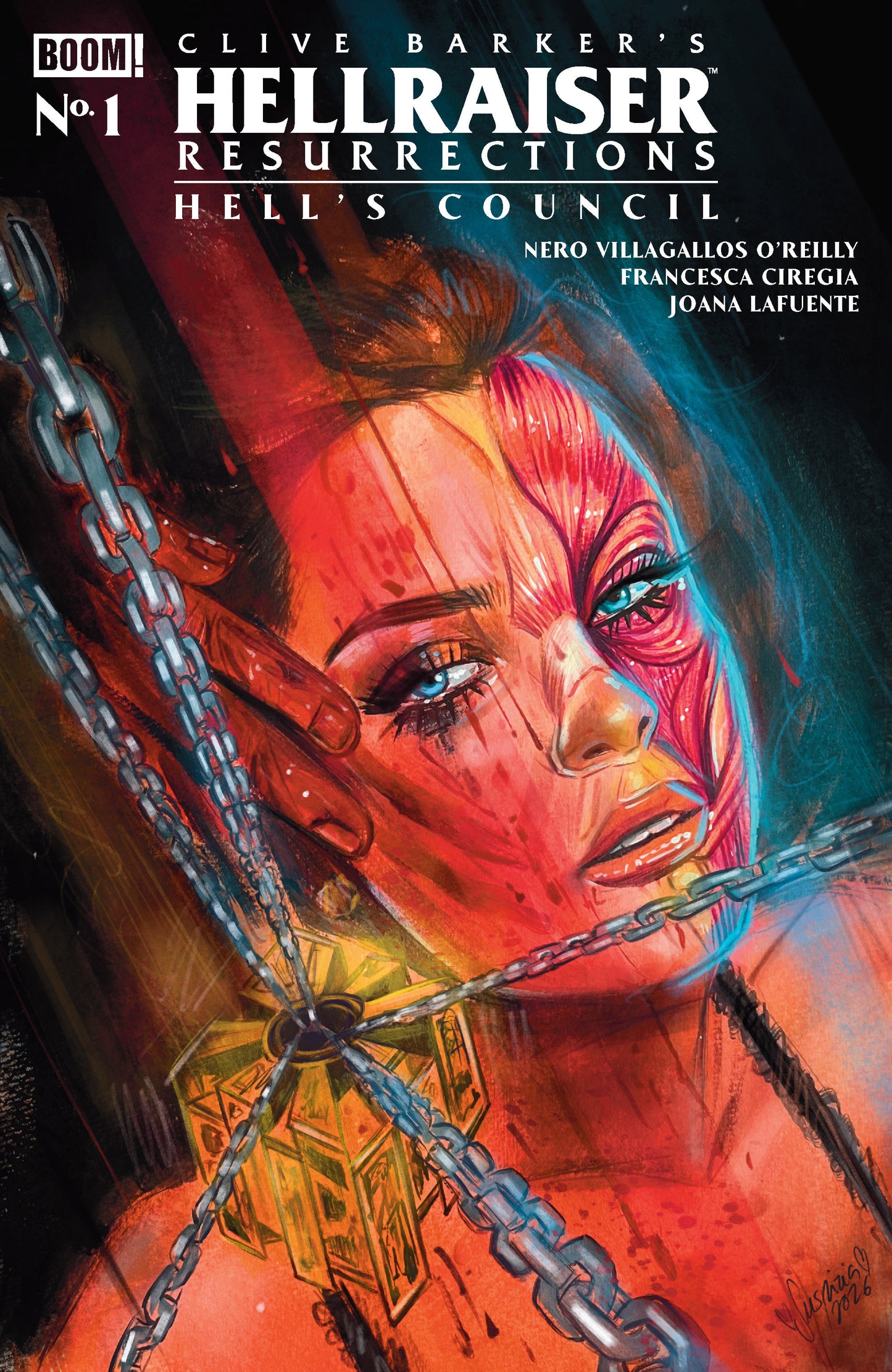 Hellraiser: Resurrections   Hell's Council #1 G Foc Reveal Variant (Dressed, Tba)