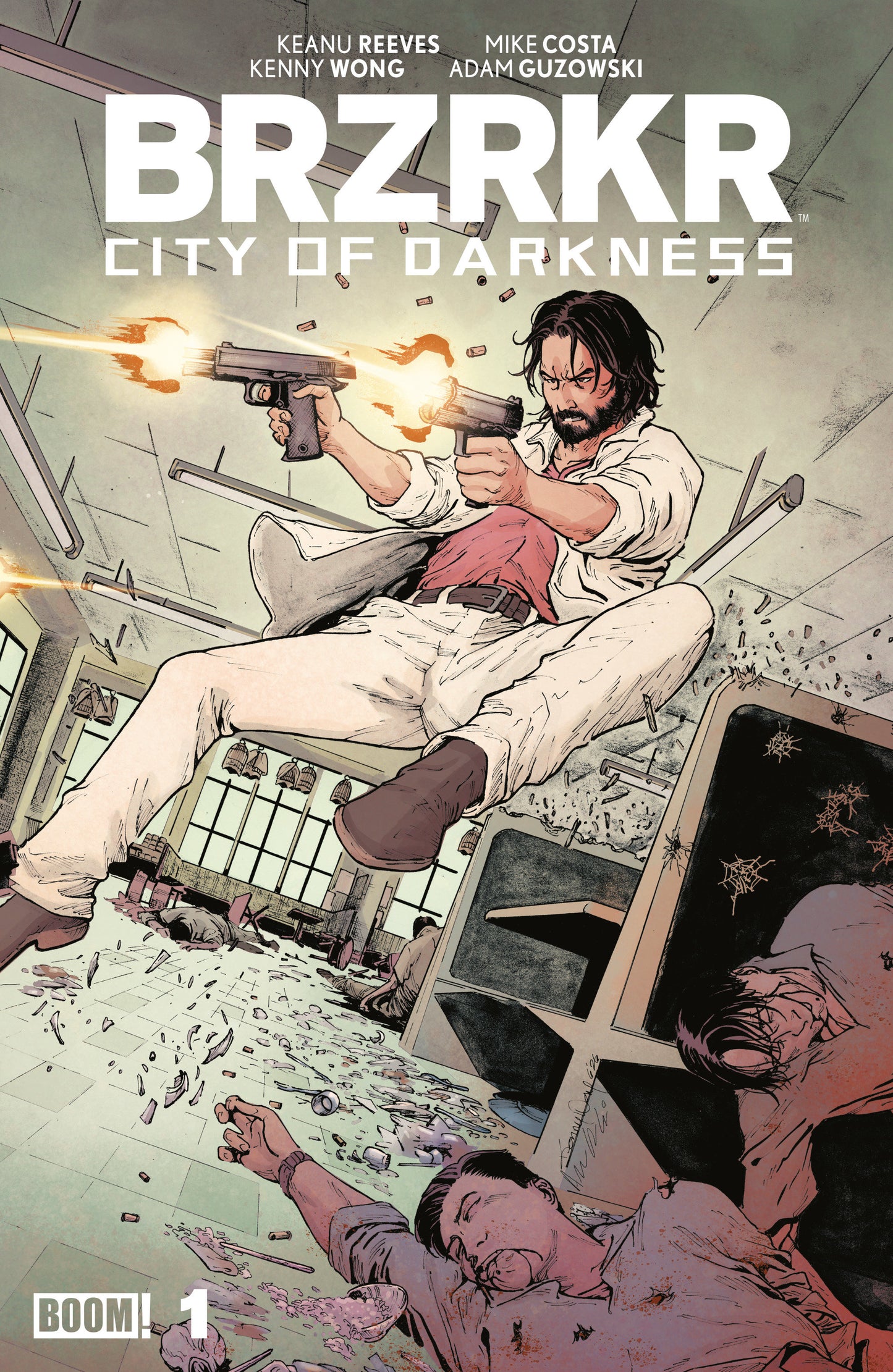 BRZRKR: City Of Darkness #1 A Main (Dressed, Wong)