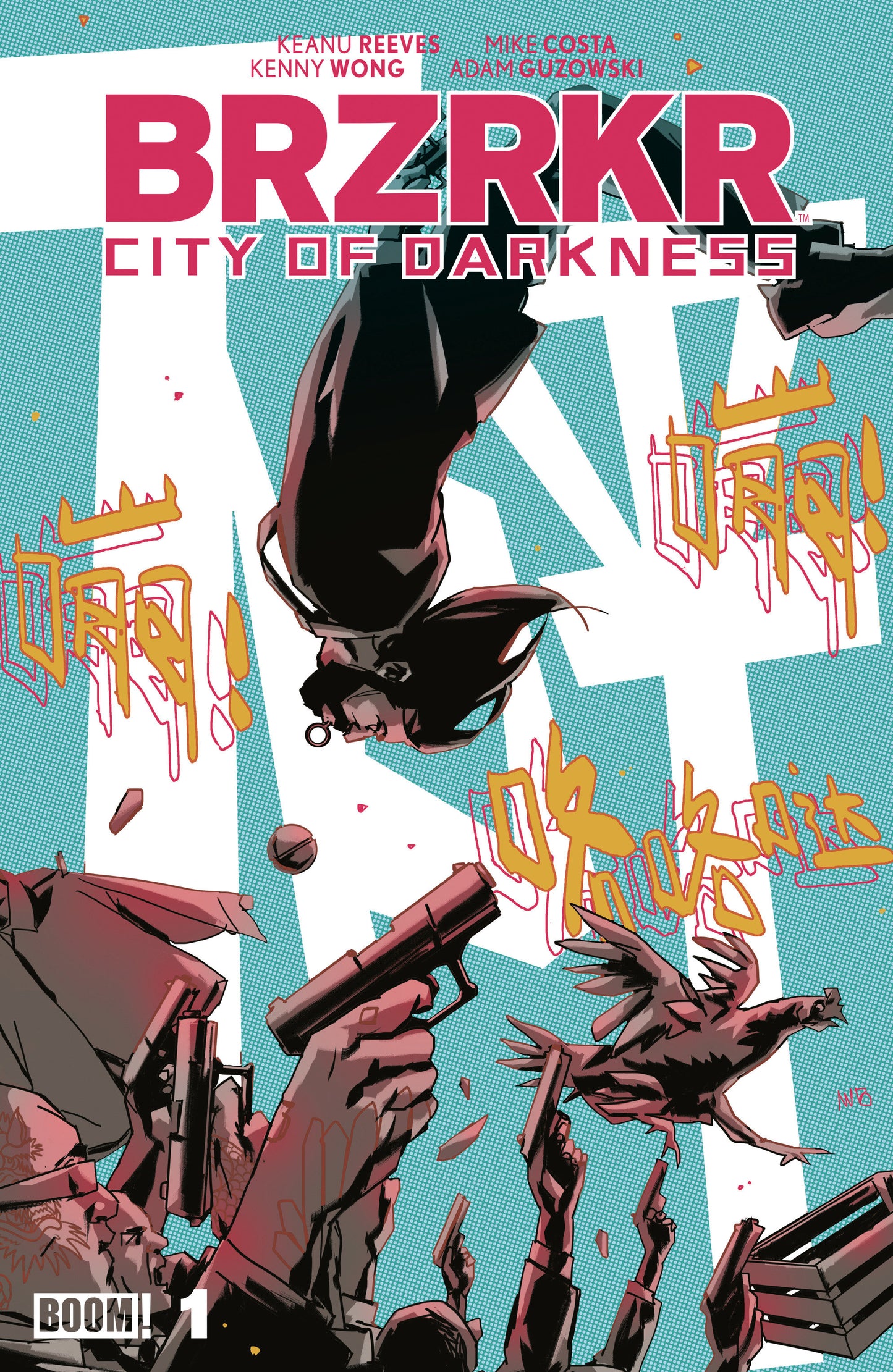 BRZRKR: City Of Darkness #1 D Foil Variant (Dressed, Foil, Fuso)