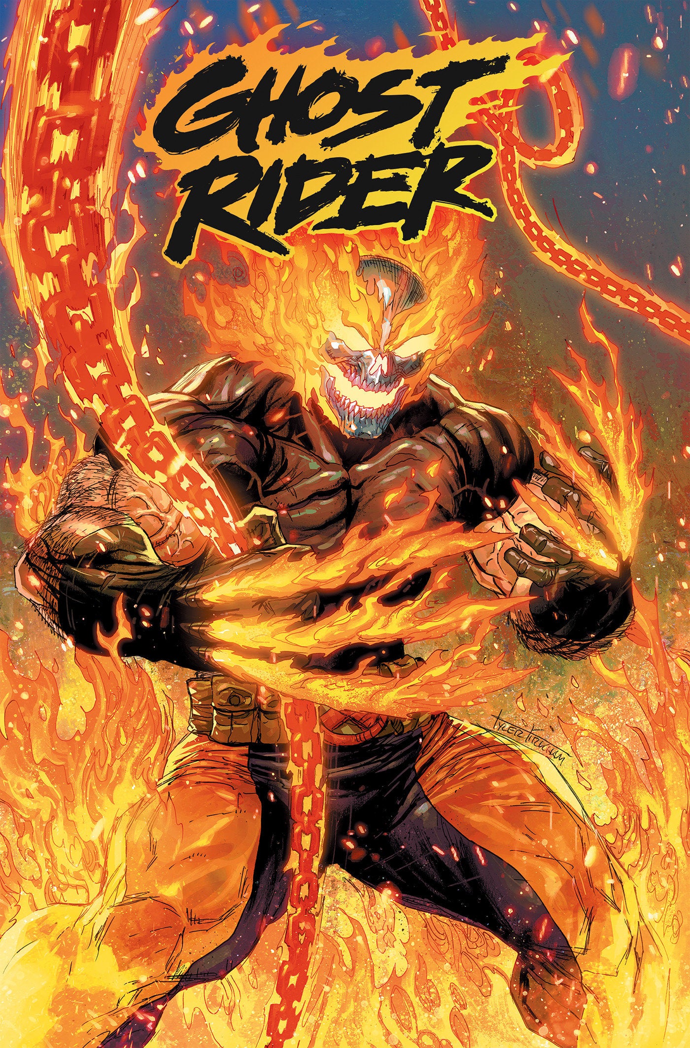 Ghost Rider By Benjamin Percy Omnibus Ryan Stegman Cover [Direct Market Only]