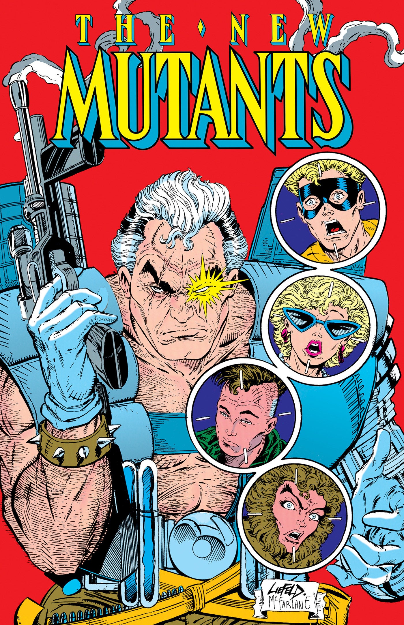 New Mutants Omnibus Volume. 4 Rob Liefeld Cable Cover