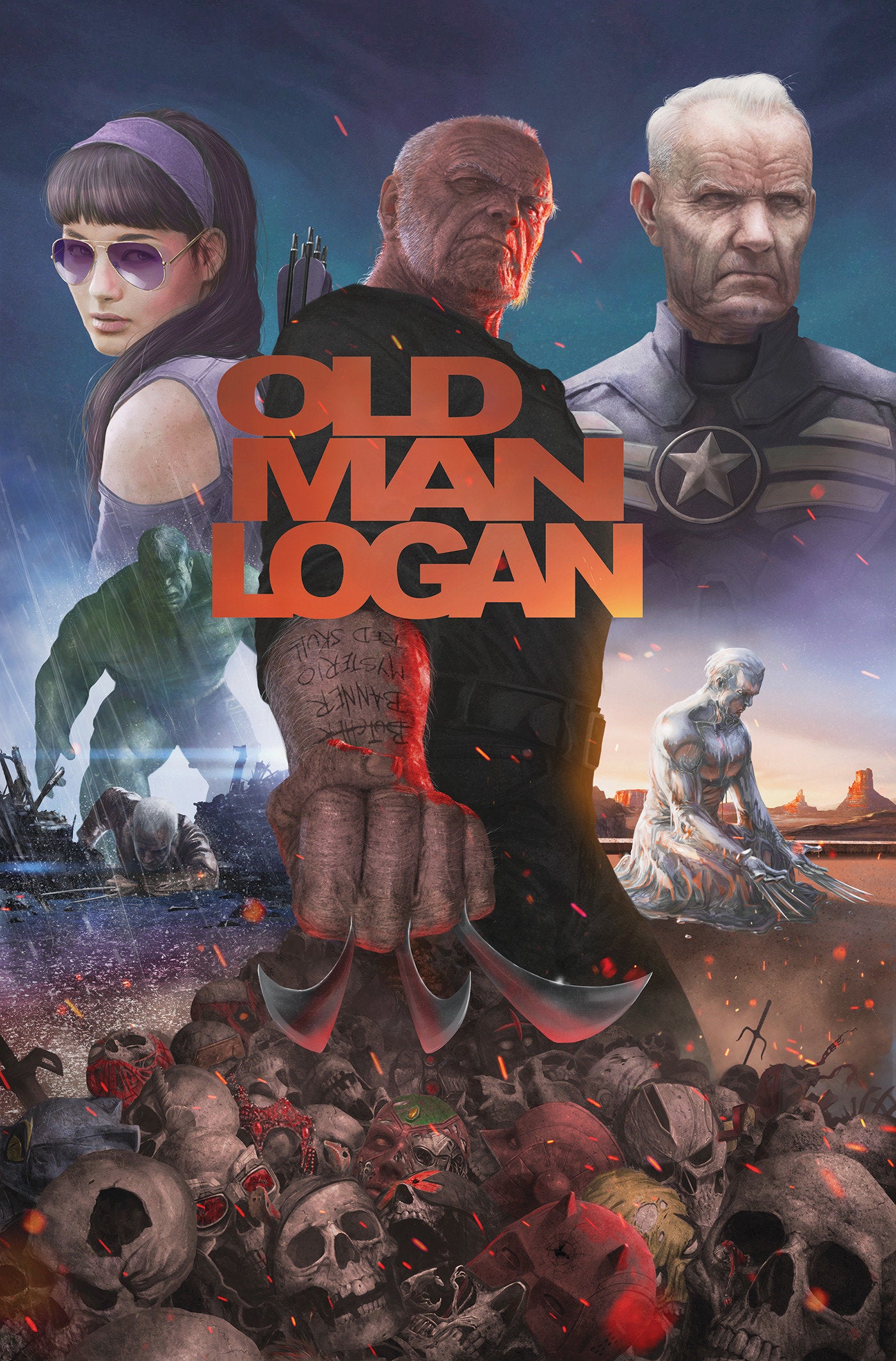 Wolverine: Old Man Logan Omnibus Volume. 1 Rahzzah Cover [Direct Market Only]