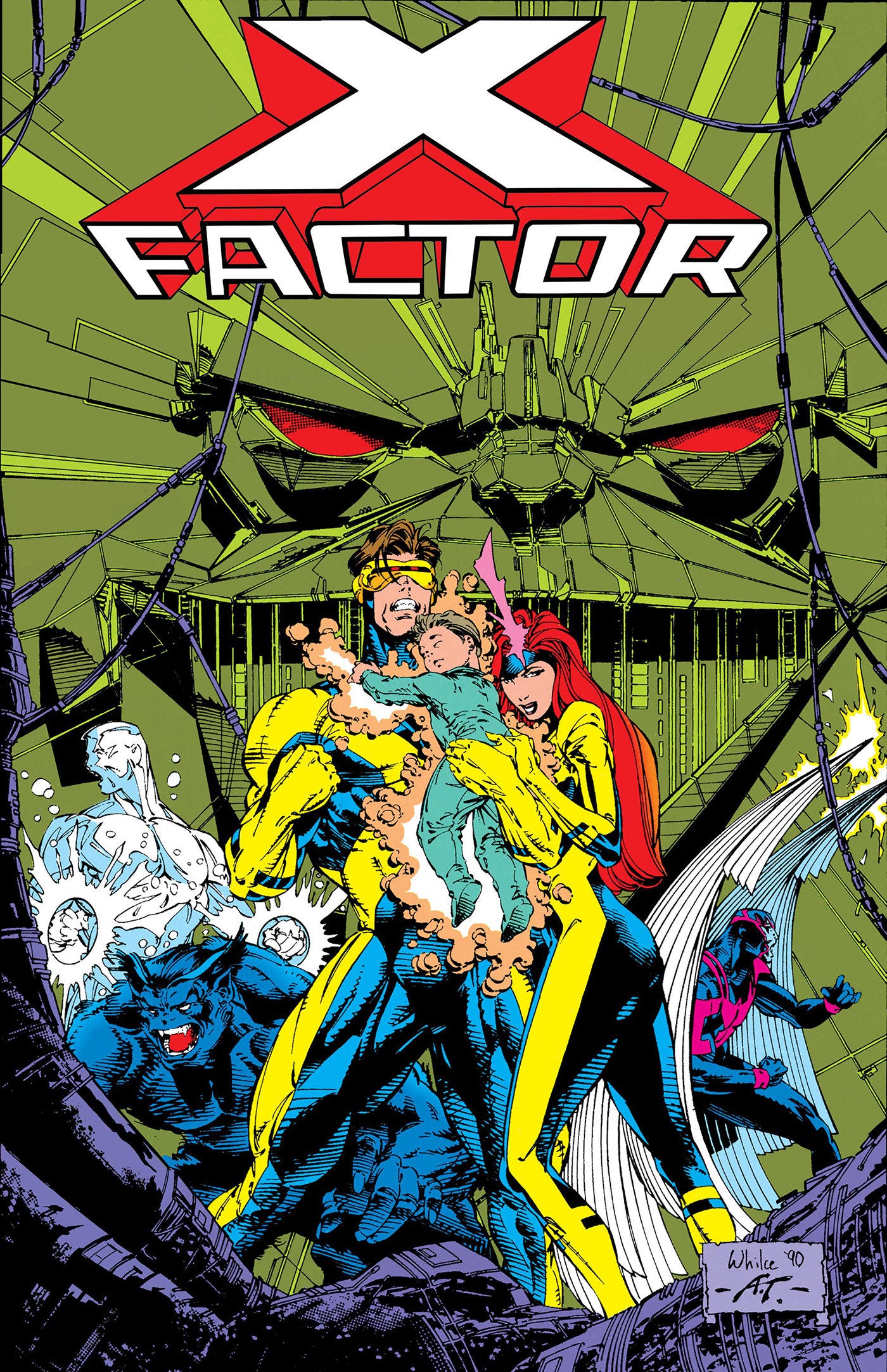 X Factor: The Original X-Men Omnibus Volume. 3 Whilce Portacio Cover