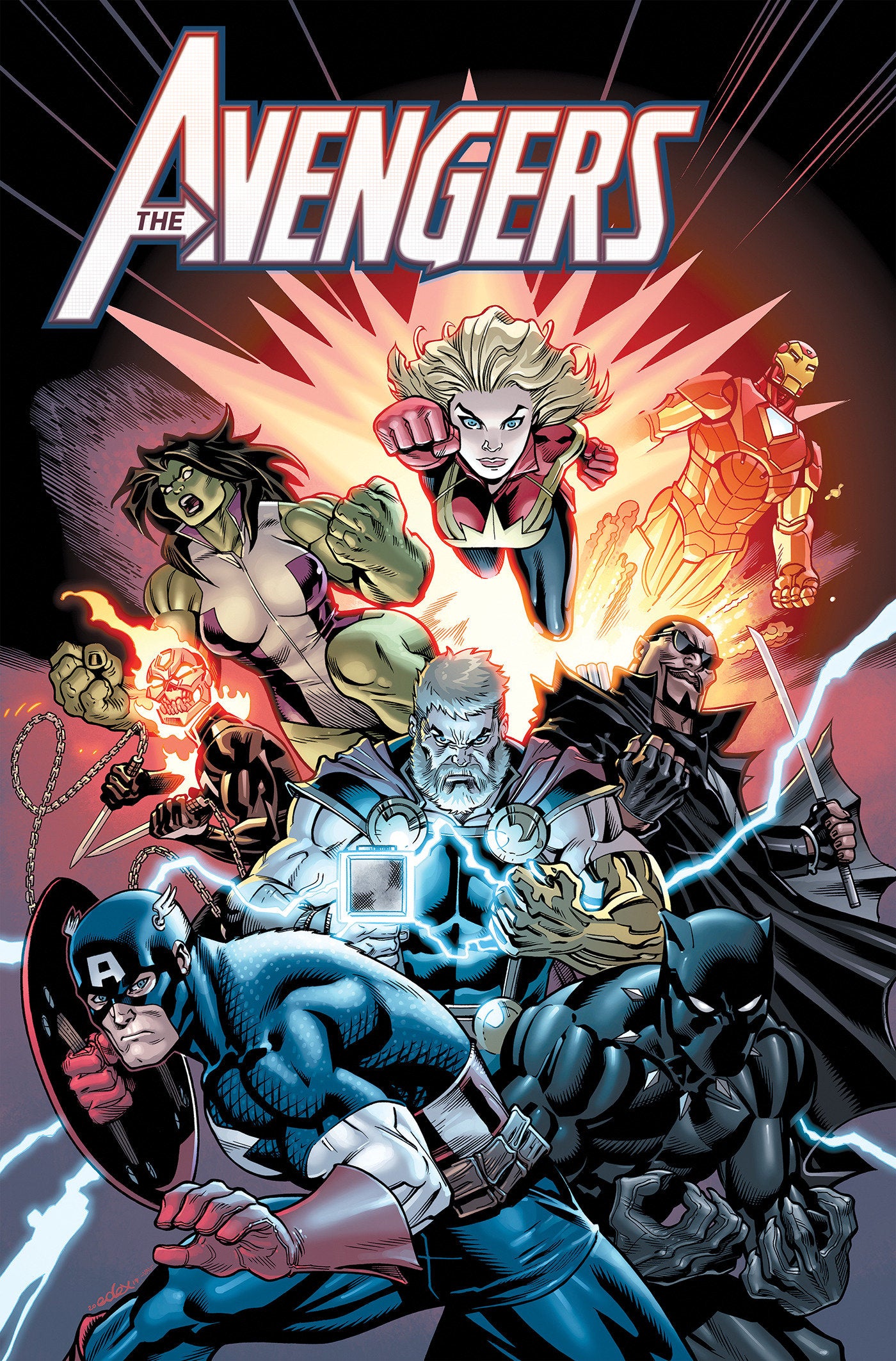 Avengers By Jason Aaron Omnibus Volume. 1 Sara Pichelli Cover [Direct Market Only]