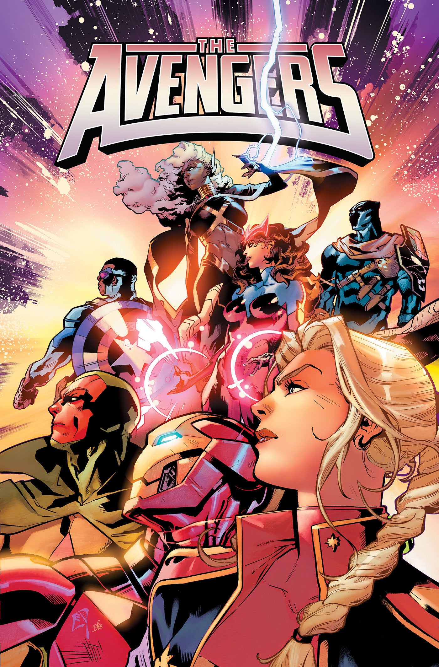 Avengers By Jed Mackay Omnibus C.F. Villa Cover [Direct Market Only]
