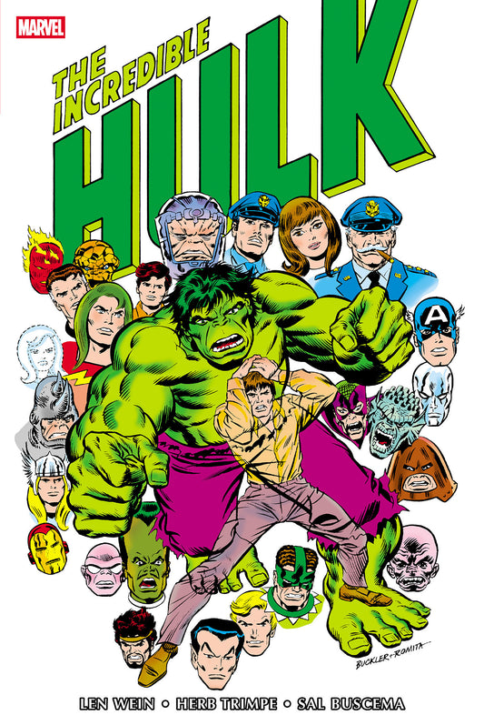 The Incredible Hulk Omnibus Volume. 4 Rich Buckler Cover