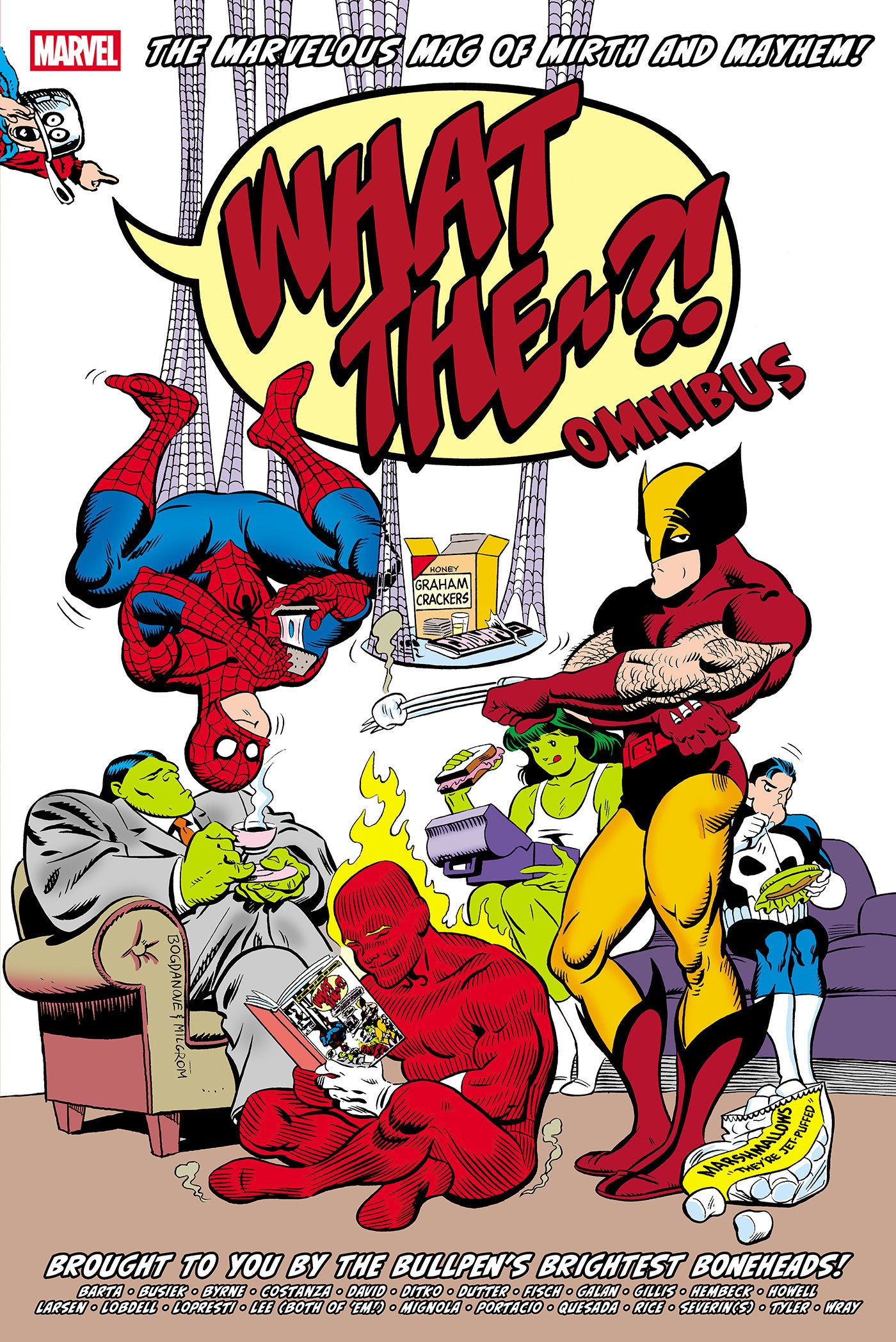 What The  ?! Omnibus Jon Bogdanove Cover