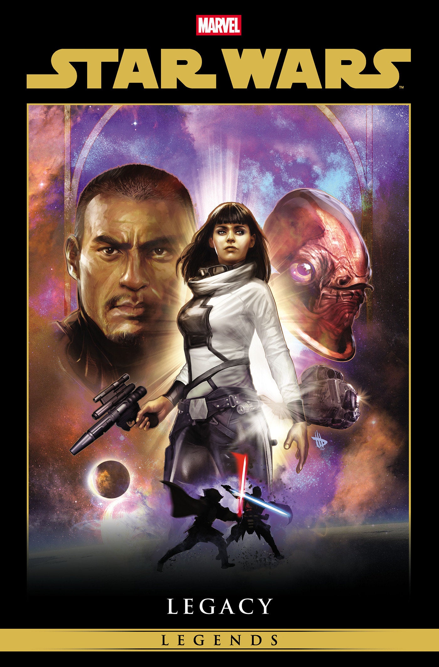 Star Wars Legends: Legacy Omnibus Volume. 2 Dave Wilkins Cover [Direct Market Only]