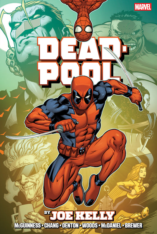 Deadpool By Joe Kelly Omnibus Edition Mcguinness Montage Cover [New Printing]