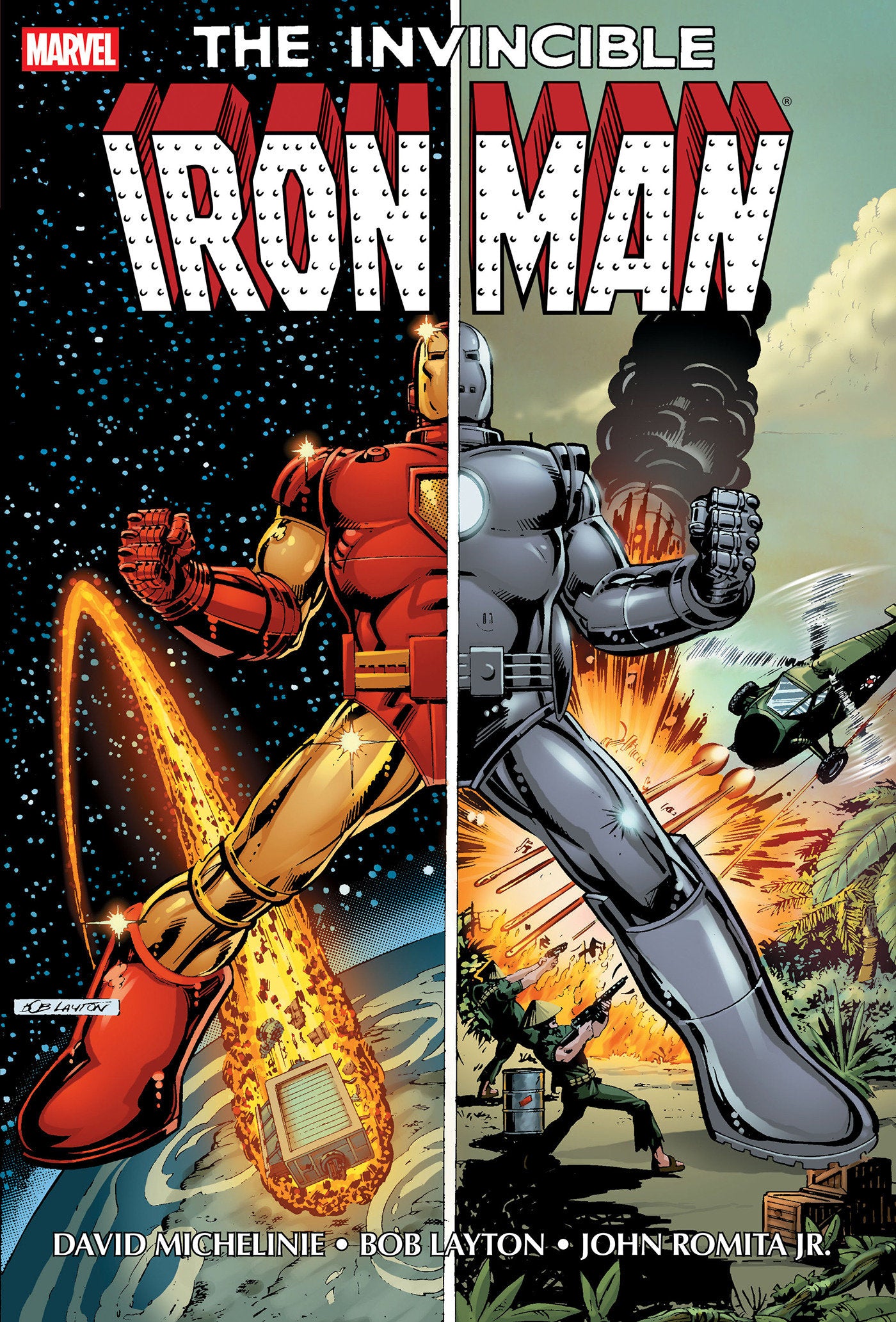 Iron Man By Michelinie, Layton & Romita Jr. Omnibus Volume. 1 Bob Layton Cover [New Printing, Direct Market Only]