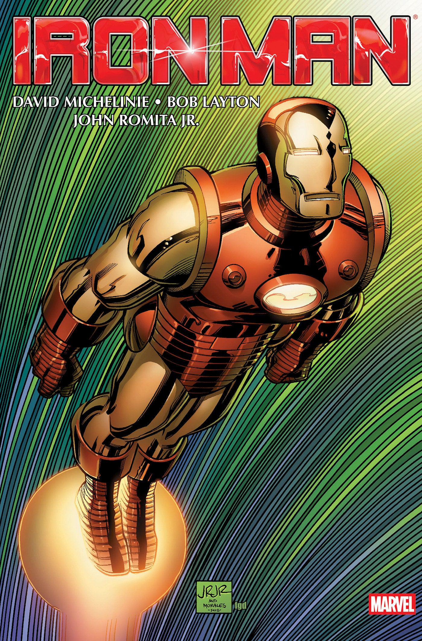 Iron Man By Michelinie, Layton & Romita Jr. Omnibus Volume. 1 John Romita Jr. Cover [New Printing]