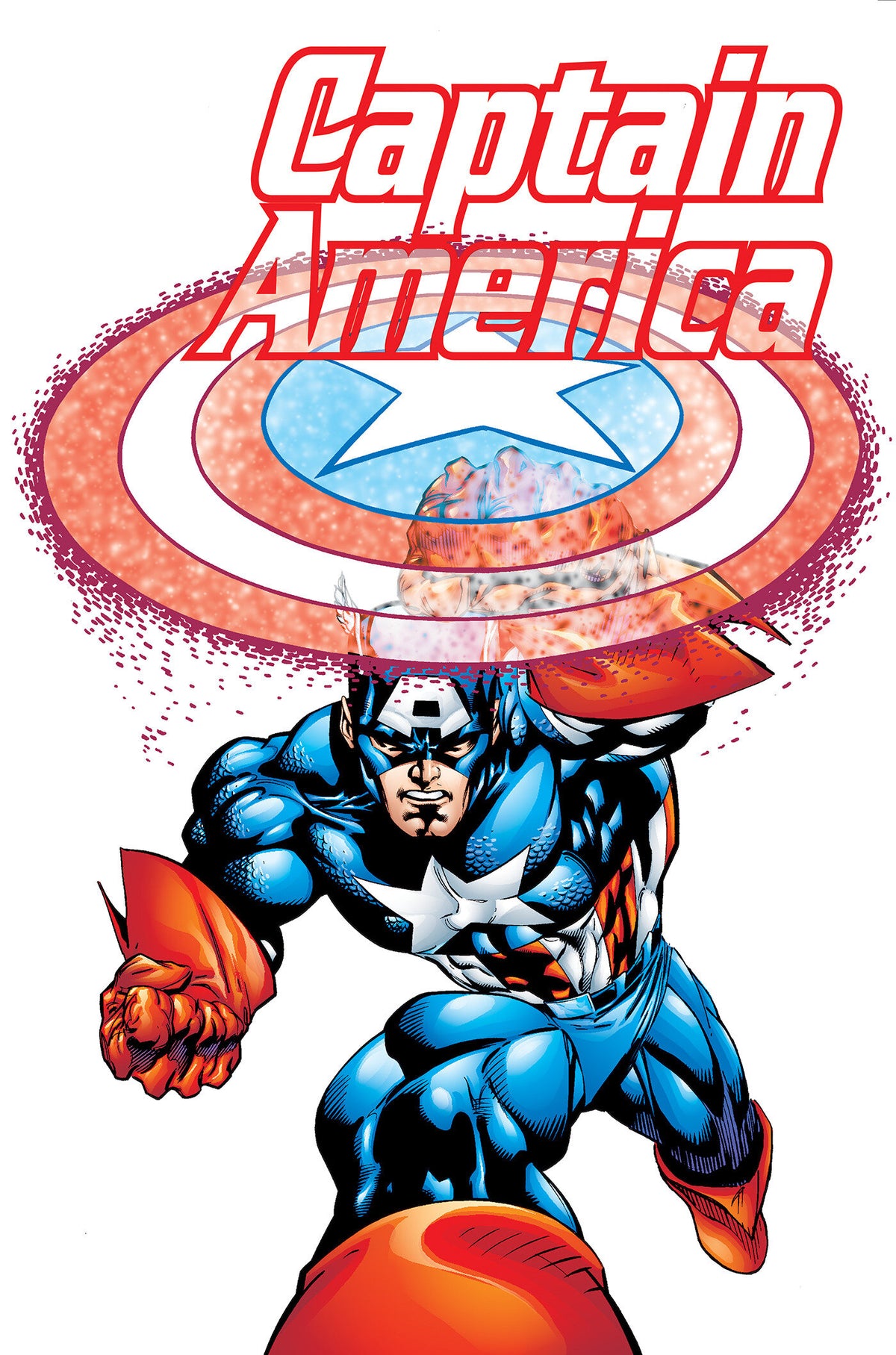 Captain America By Waid, Garney & Kubert Omnibus Andy Kubert Cover [New Printing, Direct Market Only]