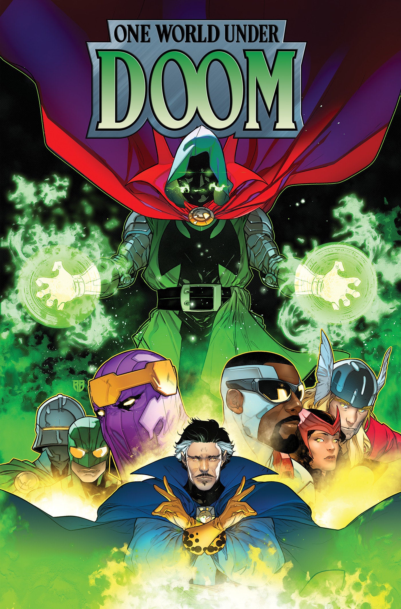 One World Under Doom Omnibus R.B. Silva Cover [Direct Market Only]