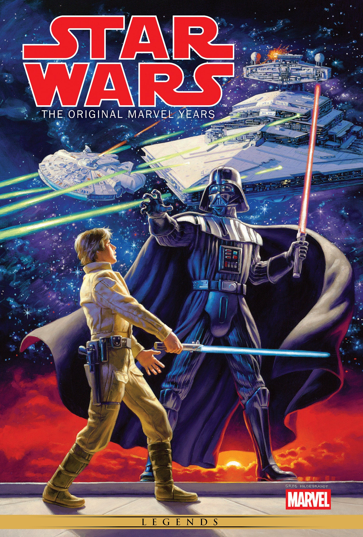 Star Wars: The Original Marvel Years Omnibus Volume. 1 Howard Chaykin Cover [New Printing]