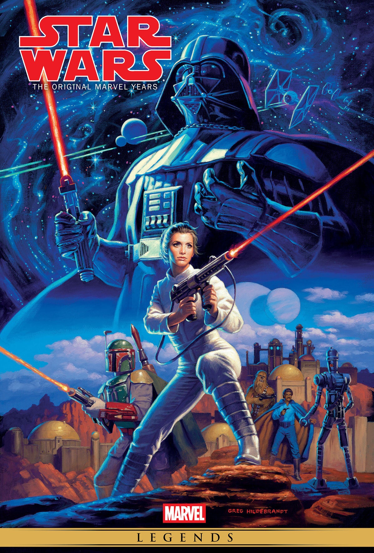 Star Wars: The Original Marvel Years Omnibus Volume. 2 Greg Hildebrandt Cover [New Printing, Direct Market Only]