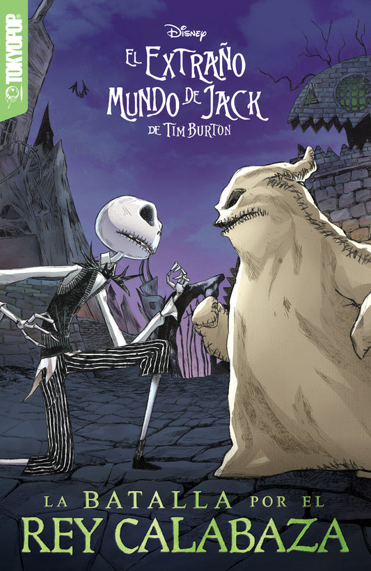 Disney Manga: El Extraño Mundo De Jack De Tim Burton   Batalla Por El Rey Calabaza (Español)