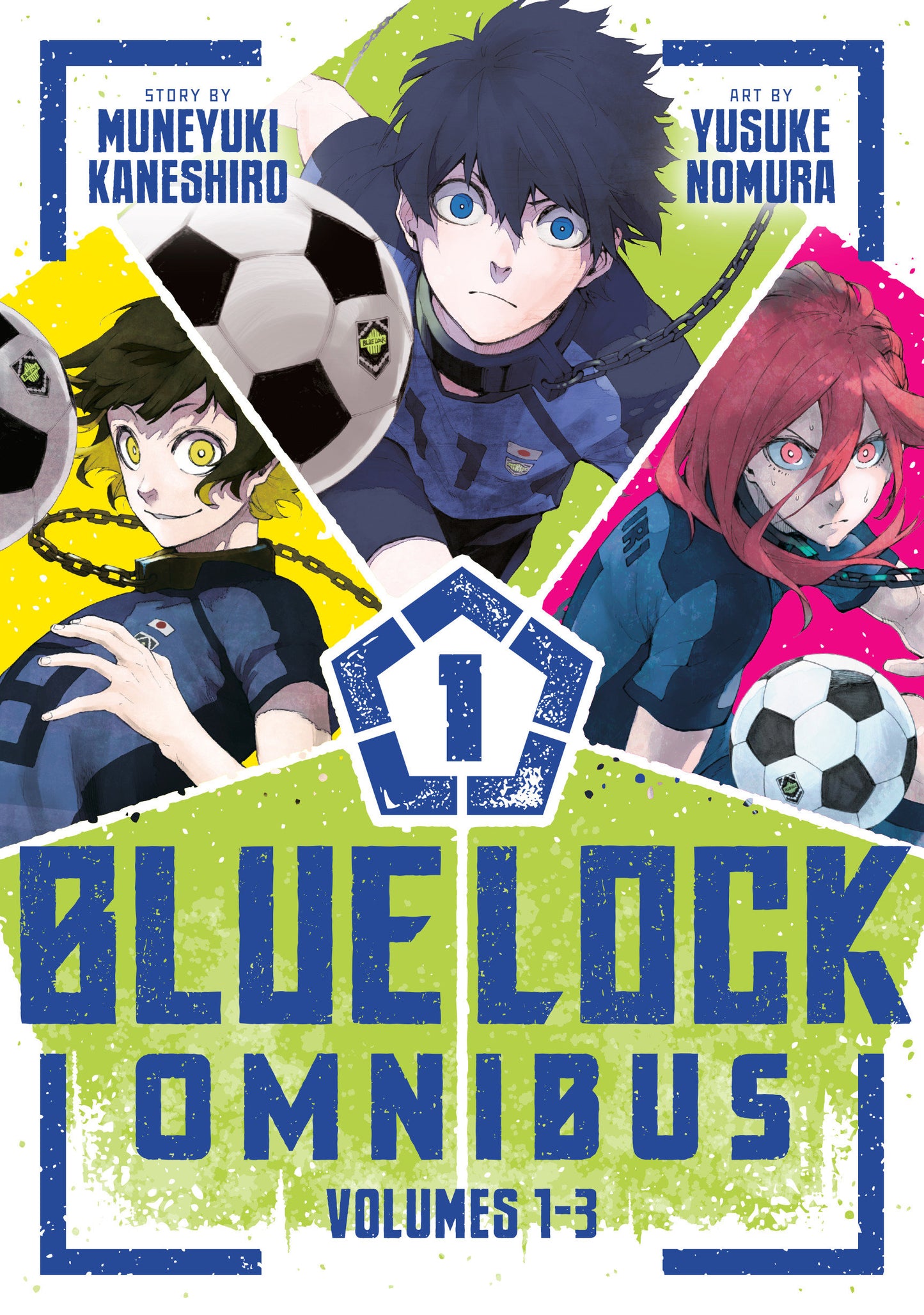 Blue Lock Omnibus 1 (Volume. 1 3)