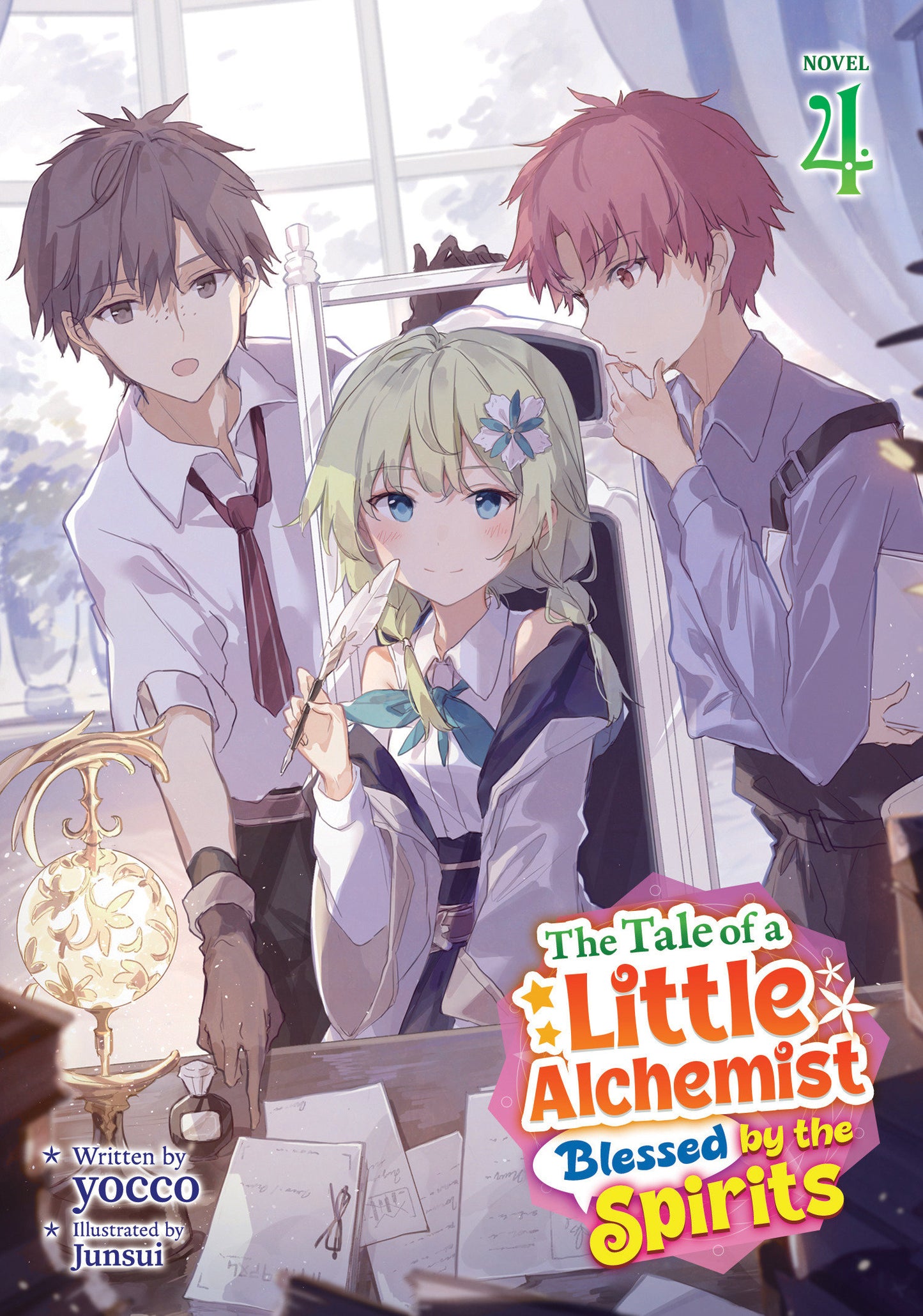 The Tale Of A Little Alchemist Blessed By The Spirits (Light Novel) Volume. 4