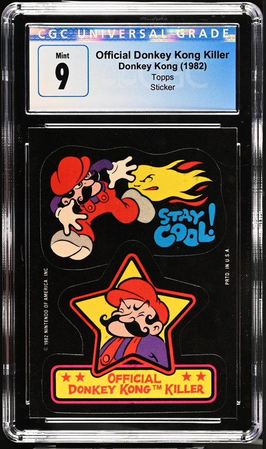 Official Donkey Kong Killer CGC 9