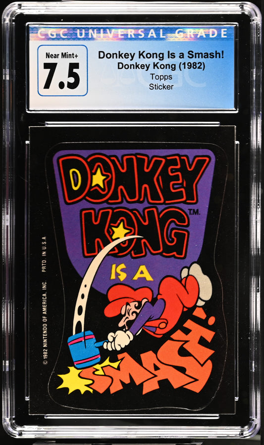 Donkey Kong Is a Smash! CGC 7.5