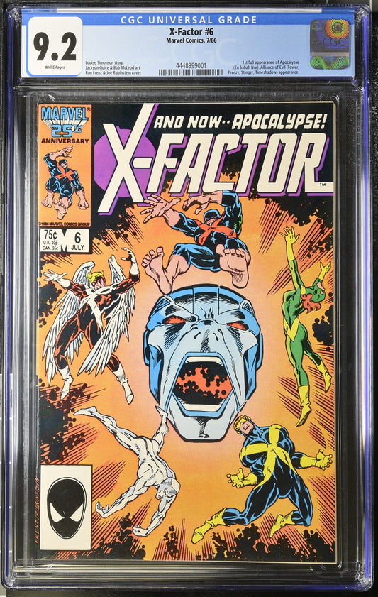 X-Factor #6 CGC 9.2