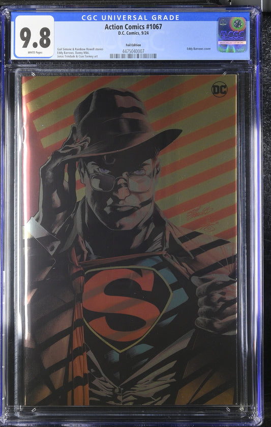 Action Comics 1067 FOIL Edition CGC 9.8