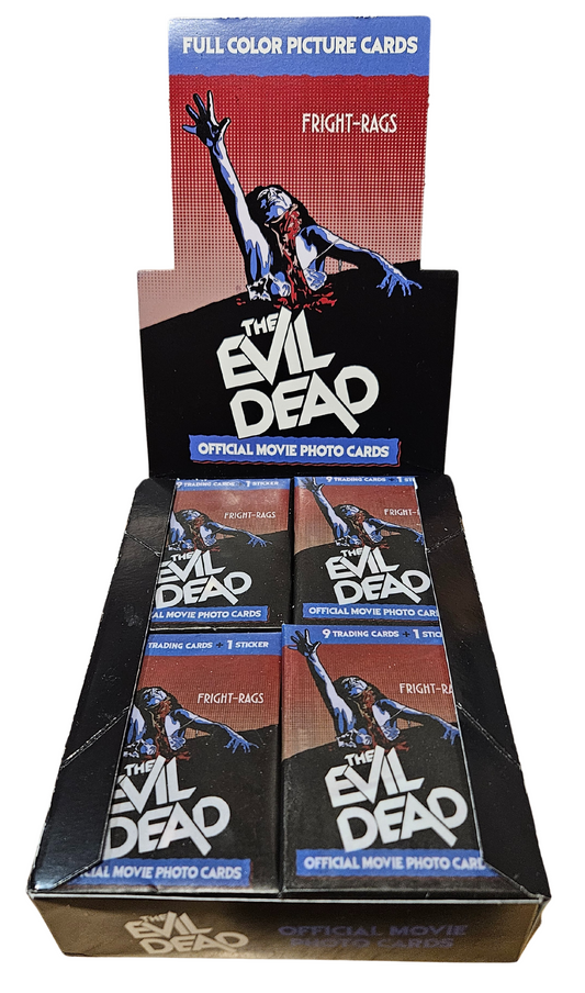 ONE SEALED PACK OF EVIL DEAD PX TRADING CARDS