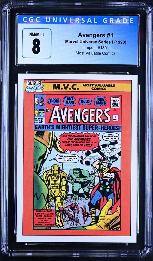 Avengers #1 CGC 8 (Marvel Universe Series I)