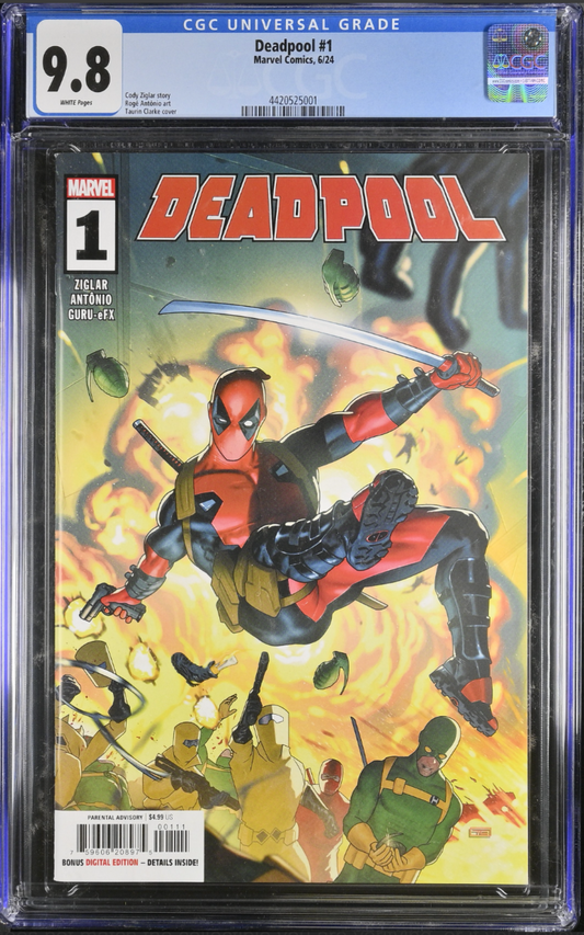 Deadpool #1 CGC 9.8