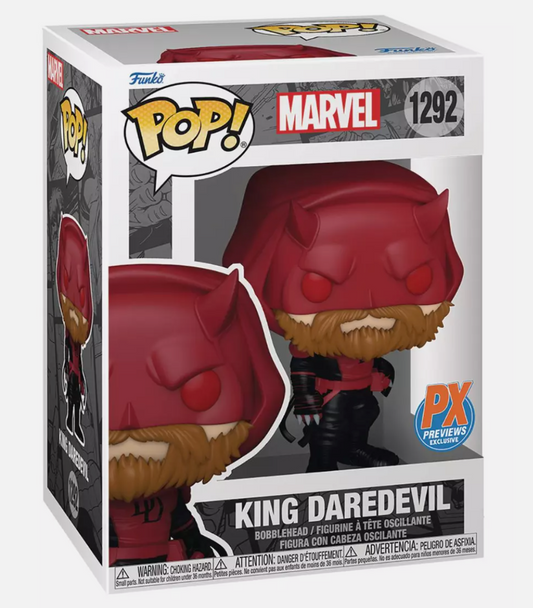 Funko Pop! Vinyl: Marvel - King Daredevil - Diamond Comics (Exclusive) #1292