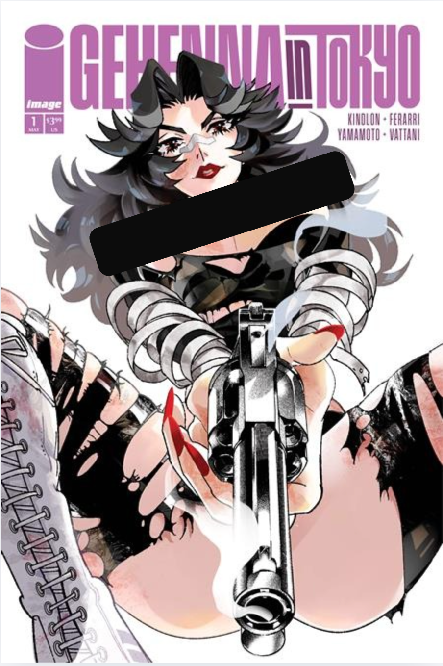 Gehenna In Tokyo (One Shot) Cover H Zawayuki Nsfw Polybagged Variant (Mature)