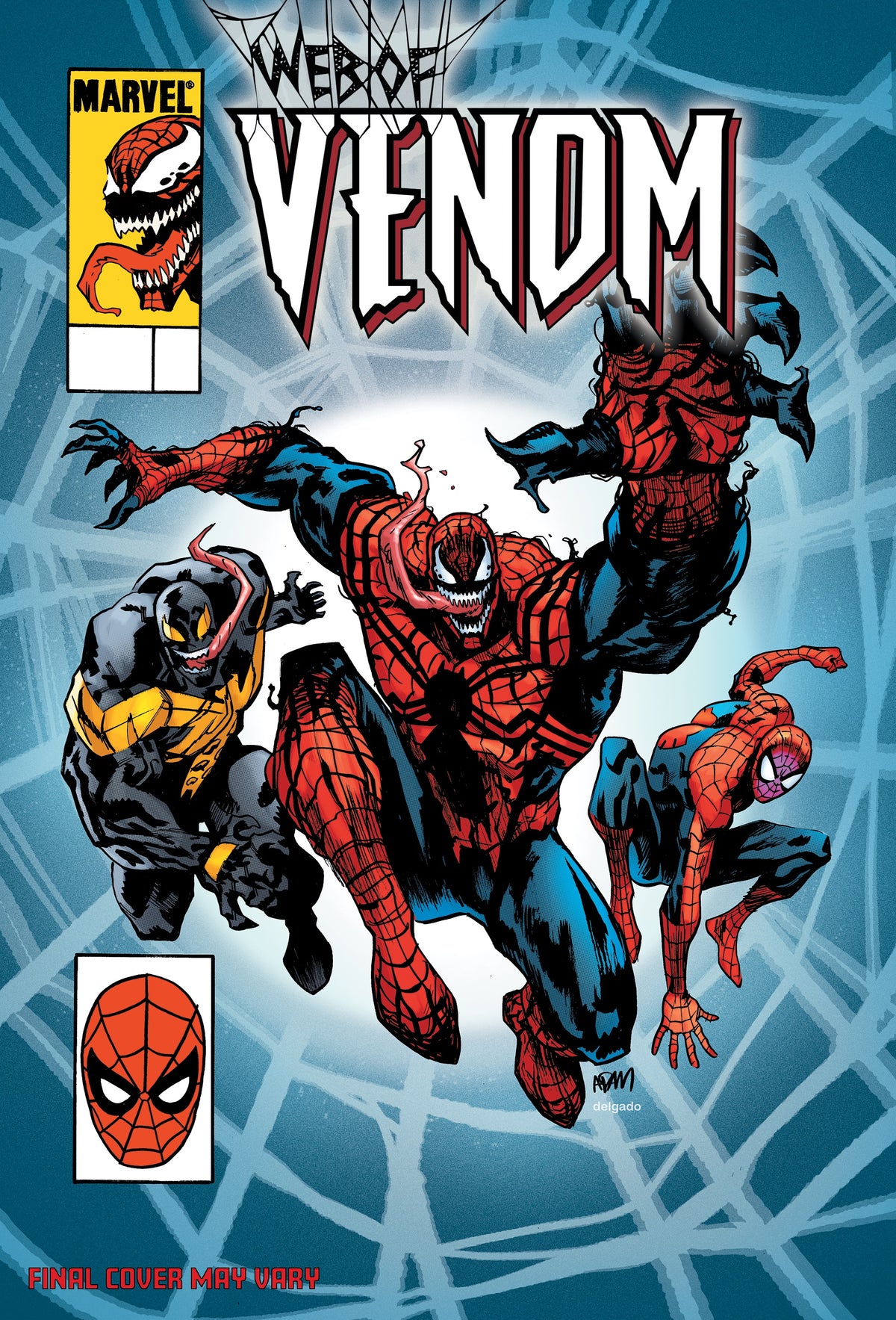 WEB OF VENOM #1 ADAM GORHAM HOMAGE VARIANT