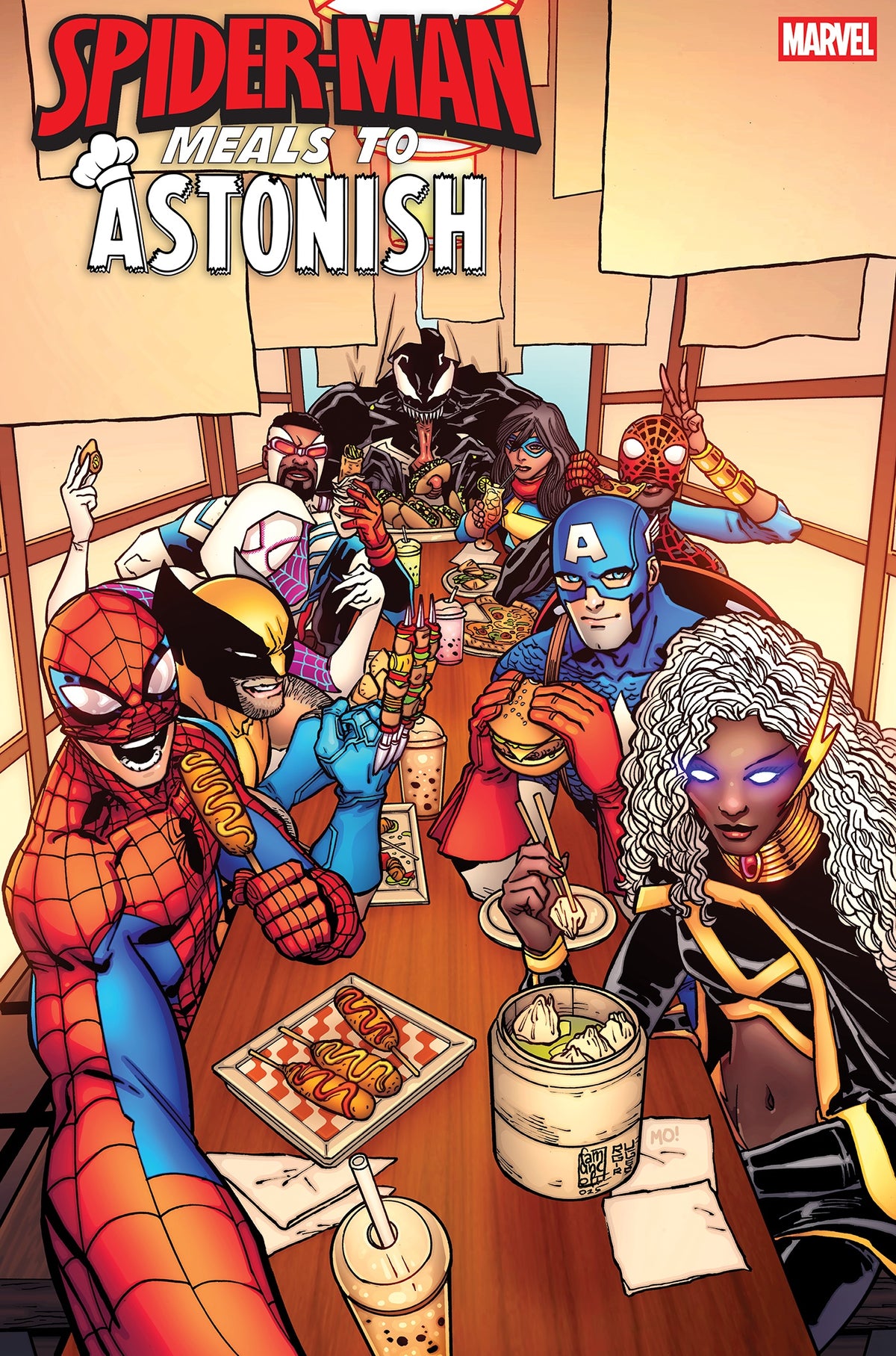 SPIDER-MAN: MEALS TO ASTONISH #1 GIUSEPPE CAMUNCOLI VARIANT