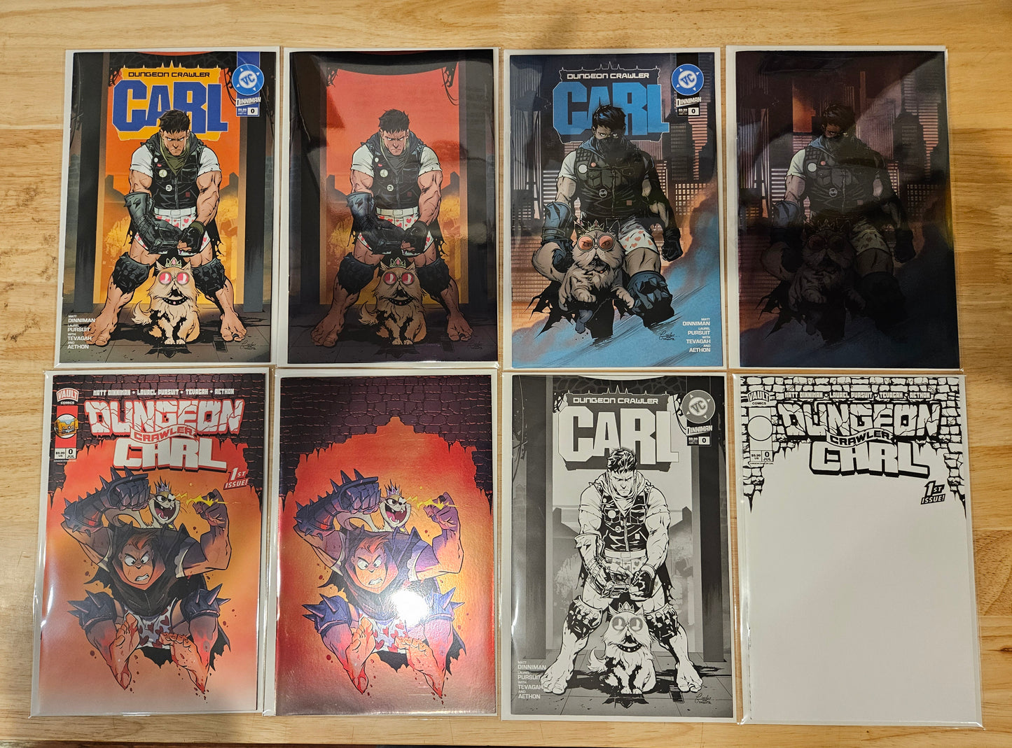 Dungeon Crawler Carl #0 Complete Set of 8