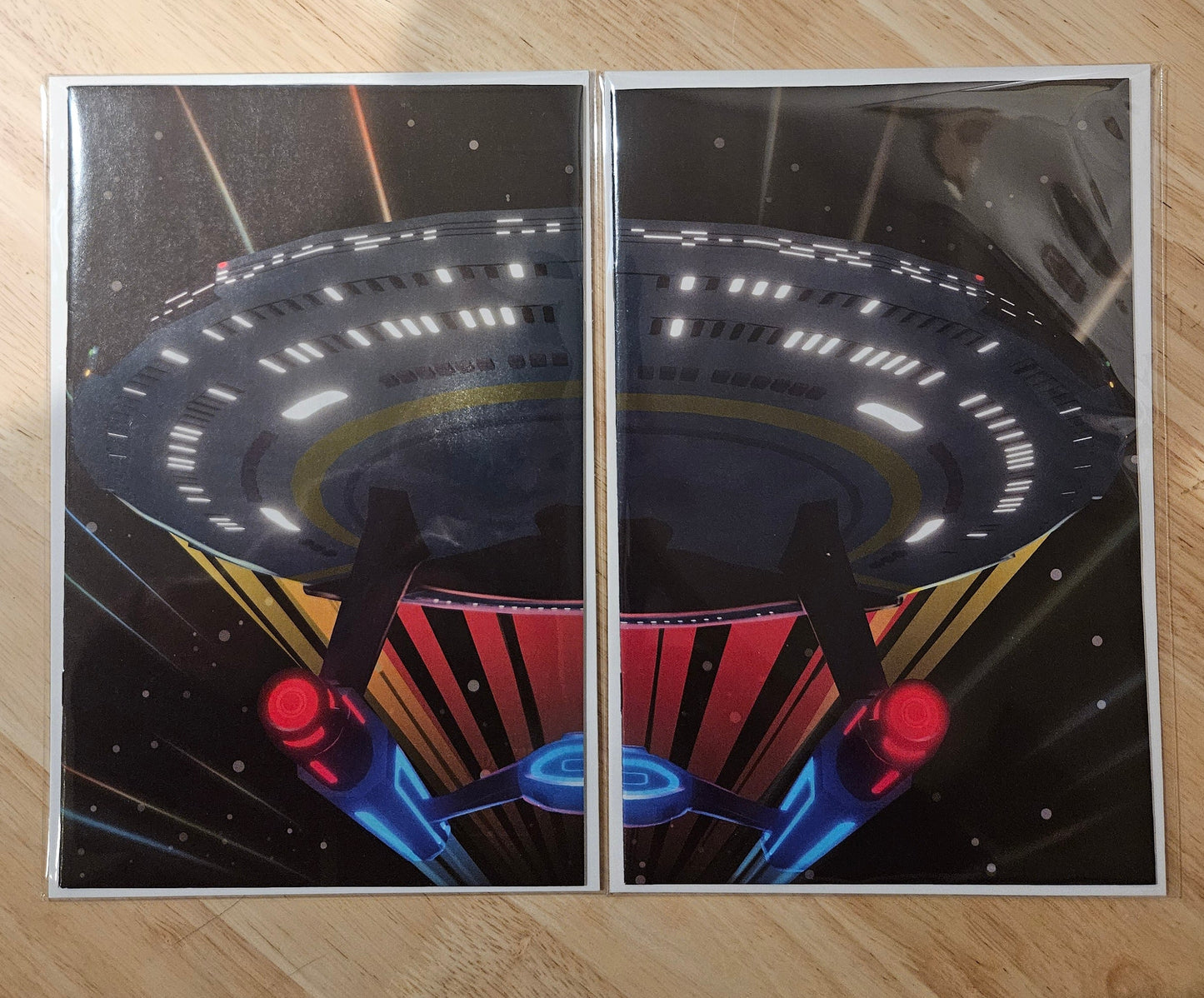 Star Trek: Lower Decks 17 & 18 Fenoglio Connecting Variant Covers (Set)